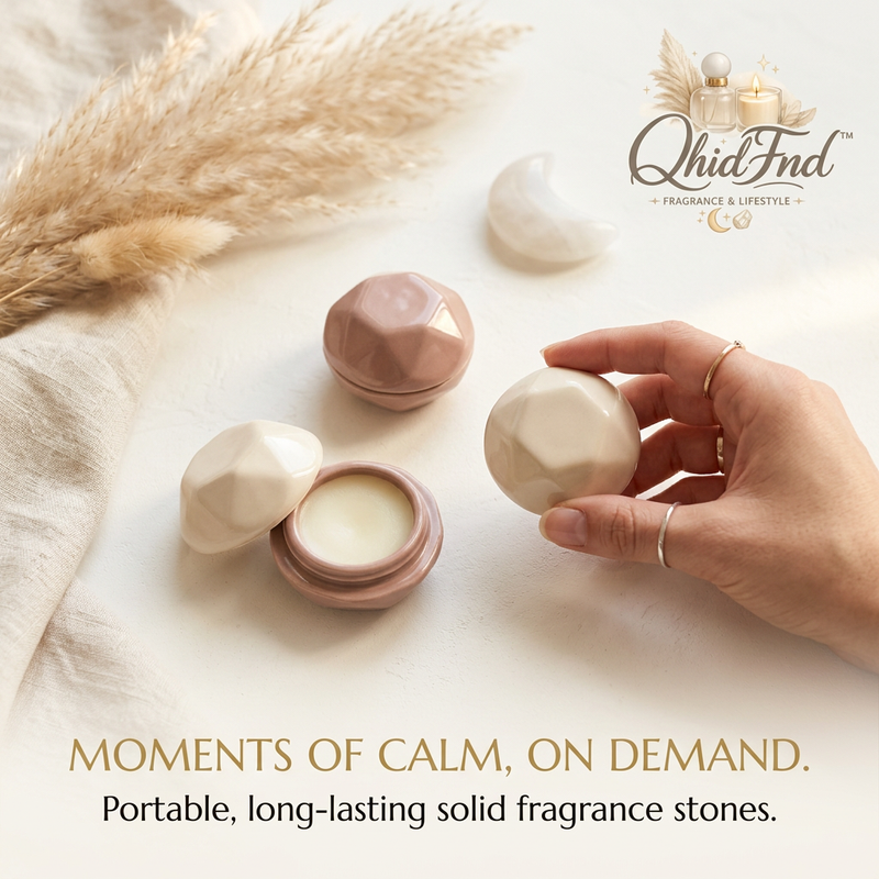 Portable Ceramic Solid Perfume Balm